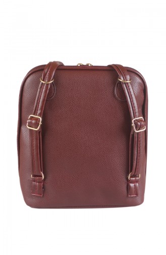Claret red Shoulder Bag 306-03