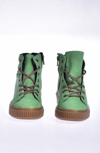 Women`s Boots 0810-04 Green 0810-04