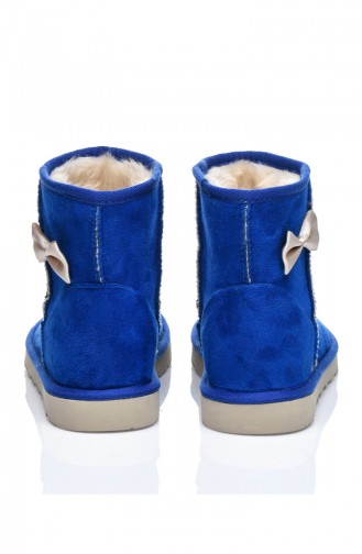 Saks-Blau Stiefel 1454