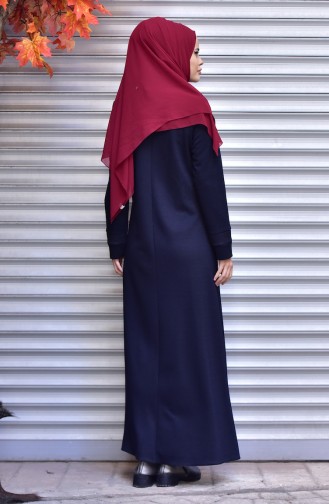 Abayas Bleu Marine 2420-02