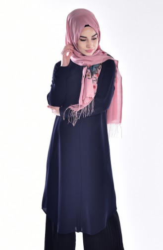 Tunique Hijab 10076-09 Bleu Marine 10076-09