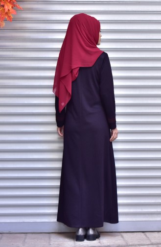 Purple Abaya 2420-04