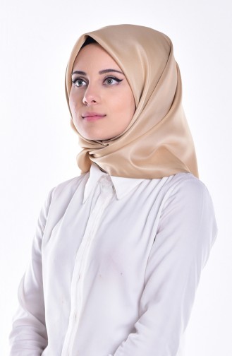 Taffeta Scarf 51000-58 Beige 58