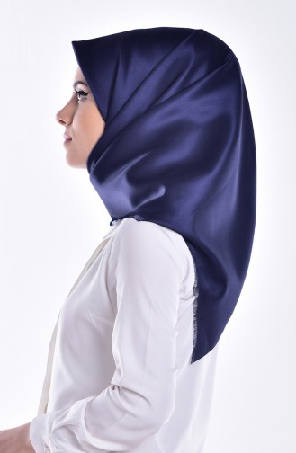 Taffeta Scarf 51000-14 Navy Blue 14