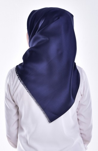 Taffeta Scarf 51000-14 Navy Blue 14