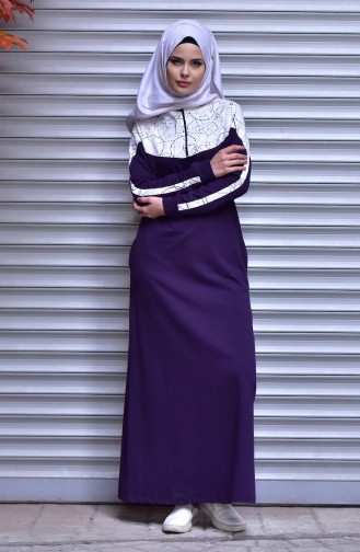 Garni Dress 1508-08 Purple 1508-08
