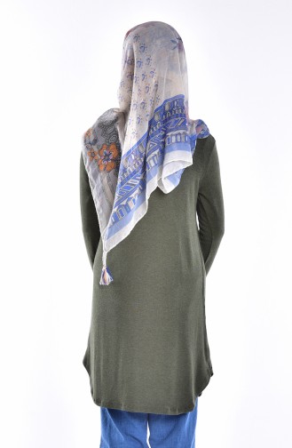 Tunic with Necklace 1352-02 Green 1352-02