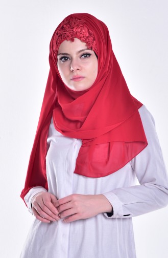 Red Shawl 05