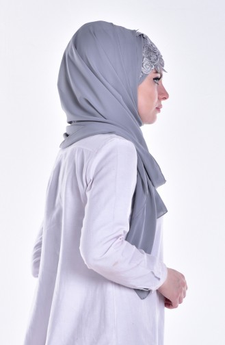 Dark gray Sjaal 11