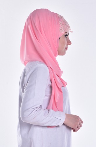 Pink Shawl 13