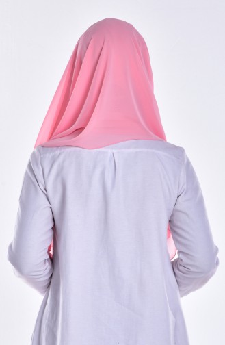 Geschnürter Bonnet Schal 0010-13 Pink 13