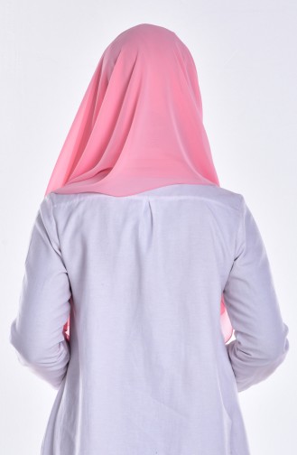 Geschnürter Bonnet Schal 0010-13 Pink 13