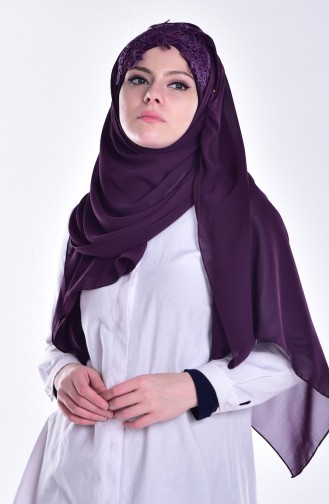 Purple Sjaal 17