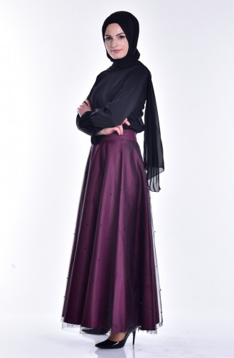 Purple Skirt 0621-06