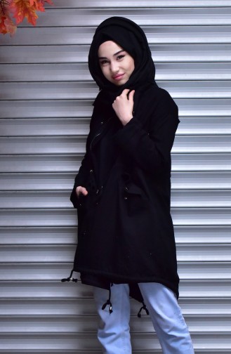 Black Winter Coat 4513-03