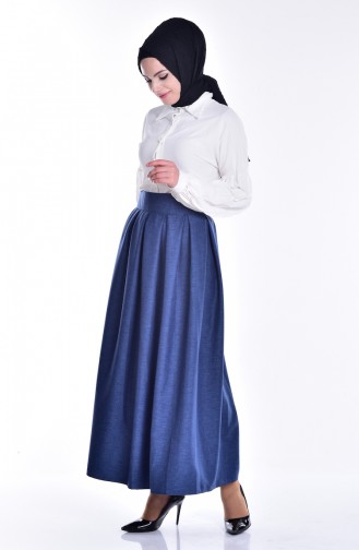 Pleated Skirt 1140-04 Petrol 1140-04