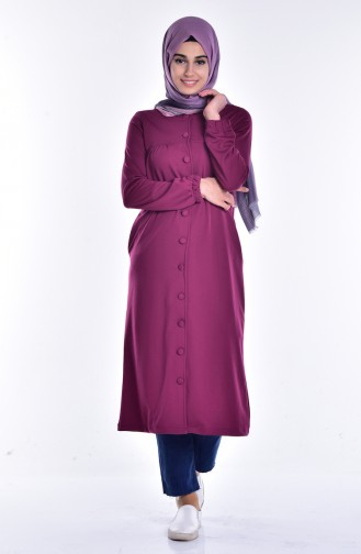 Buttoned Coat 17851-06 Cherry 17851-06