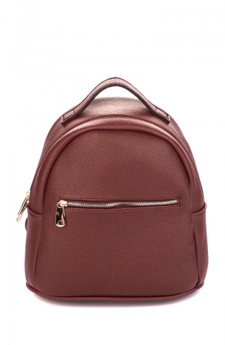 Claret Red Backpack 112-02