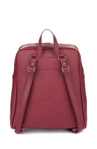 Claret Red Backpack 936-02