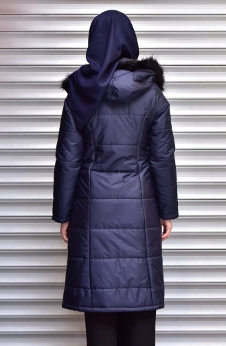 Navy Blue Winter Coat 5130-01