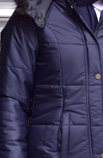 Navy Blue Winter Coat 5130-01