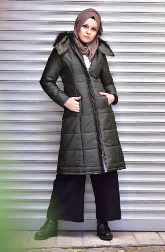 Khaki Winter Coat 5130-04