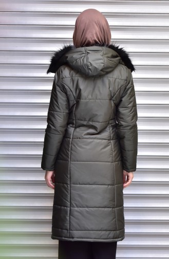Khaki Winter Coat 5130-04