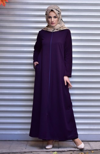 Purple Abaya 0115-07