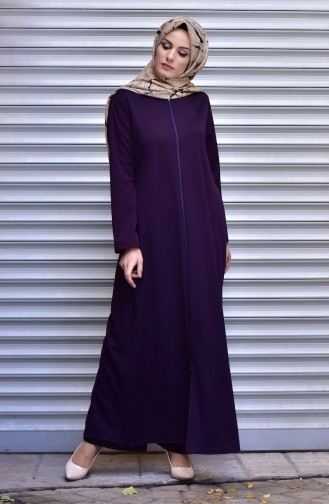 Purple Abaya 0115-07