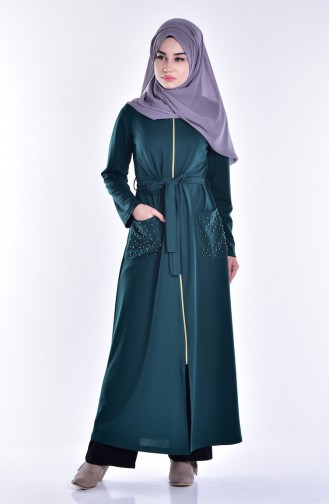 Emerald Green Abaya 4148-01