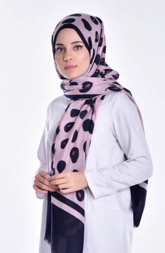 Sarar Bedruckter Schal 1048-04 Helles Grün 04