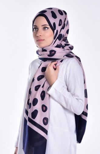 Sarar Bedruckter Schal 1048-04 Helles Grün 04