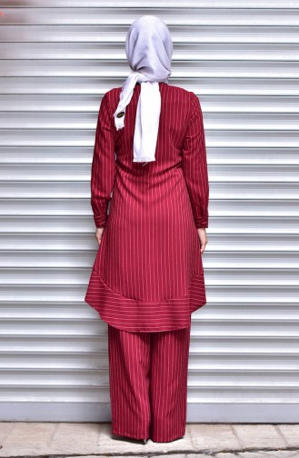 Claret Red Suit 0081-03