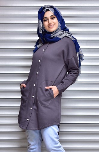 Gray Winter Coat 1324-03