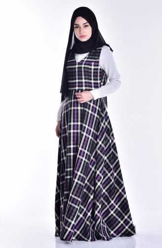 فستان أرجواني 7153-05