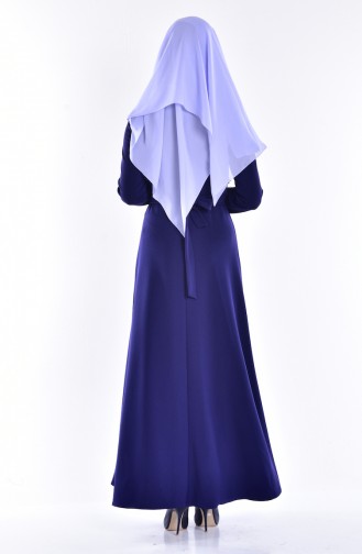 Lila Hijab Kleider 0117-05