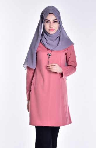Tunic with Necklace 4429-04 Powder 4429-04