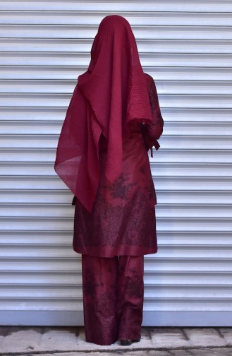 Claret Red Suit 0080-02