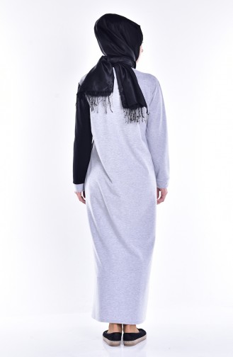 Gray Hijab Dress 2014-01
