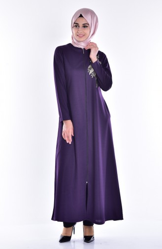 Purple Abaya 8014-02