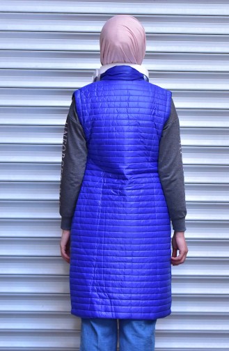 Gilet matelassé 6001-03 Bleu Roi 6001-03