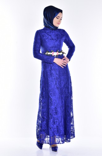 Lace Coated Dress 1053-10 Saks 1053-10
