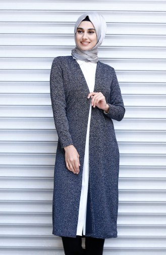 Uzun Hırka 6560-01 Siyah