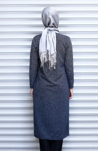 Uzun Hırka 6560-01 Siyah