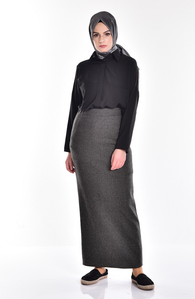 Khaki Skirt 2054-02
