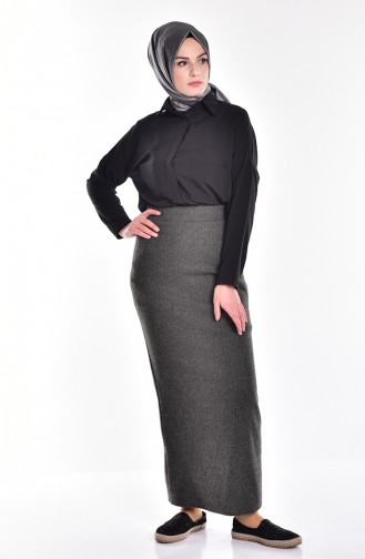 Khaki Skirt 2054-02