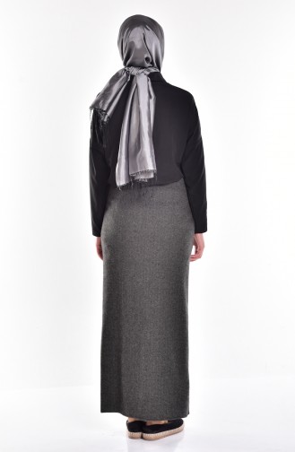 Khaki Skirt 2054-02