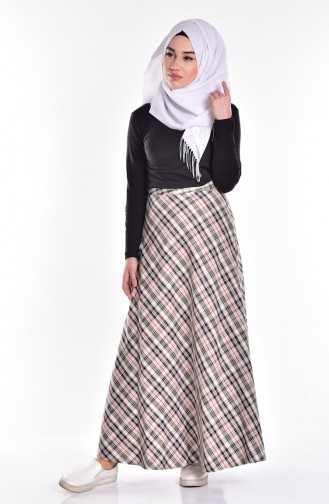 Ekose Etek 1509-05 Krem