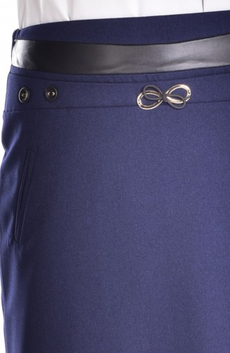 Navy Blue Skirt 1354-03