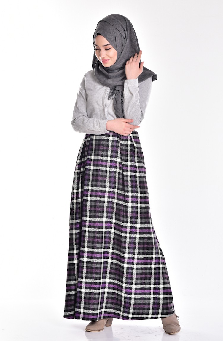 Purple Skirt 2853-04